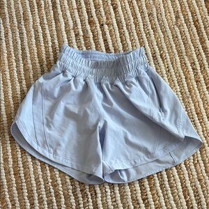 Lululemon Athletica Gray Athletic Shorts Lightweight Elastic Waist